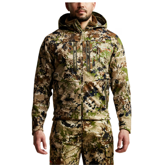 GORE OPTIFADE Concealment Subalpine Jetstream Jacket for Men – Windproof & Weather-Resistant Hunting Jacket