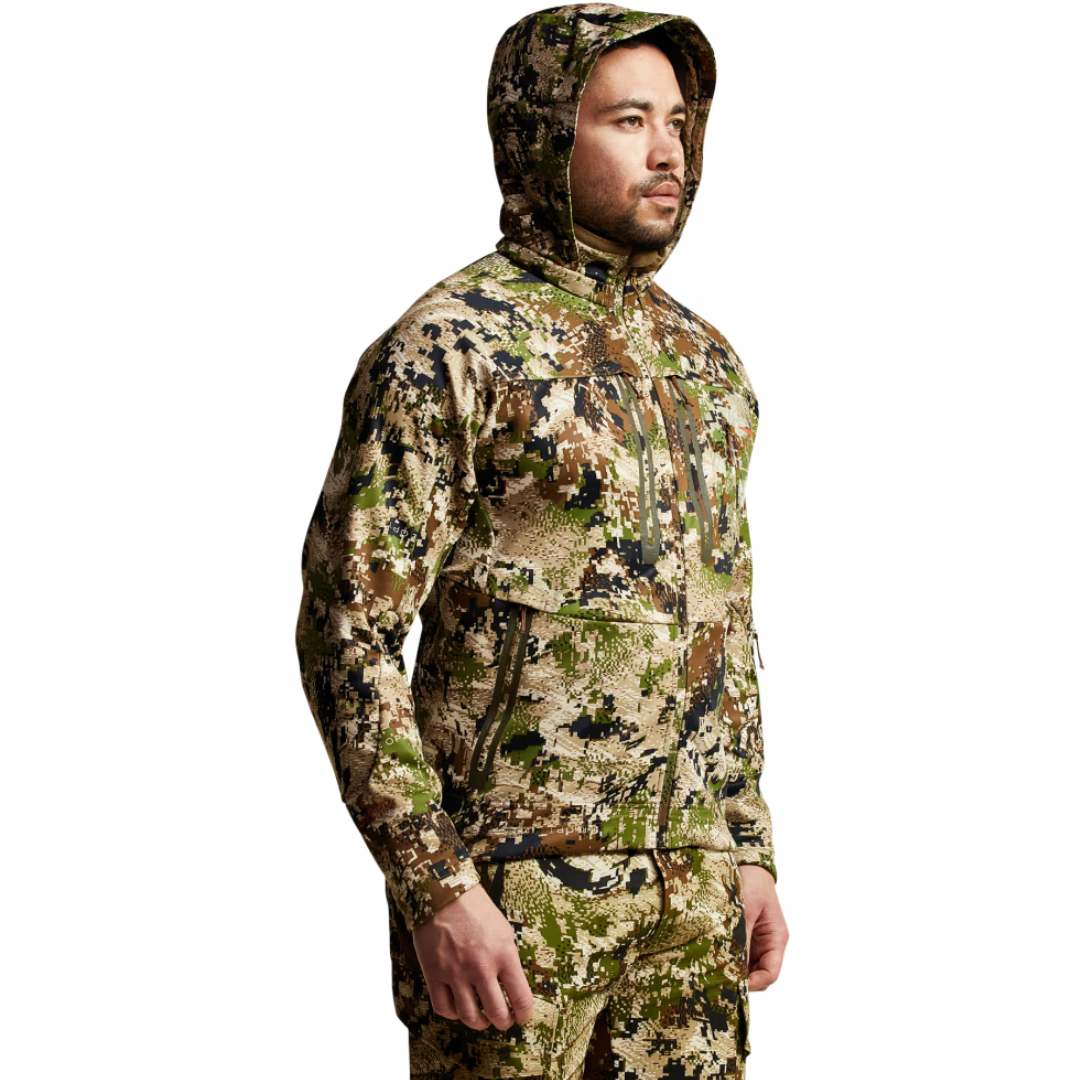 GORE OPTIFADE Concealment Subalpine Jetstream Jacket for Men – Windproof & Weather-Resistant Hunting Jacket