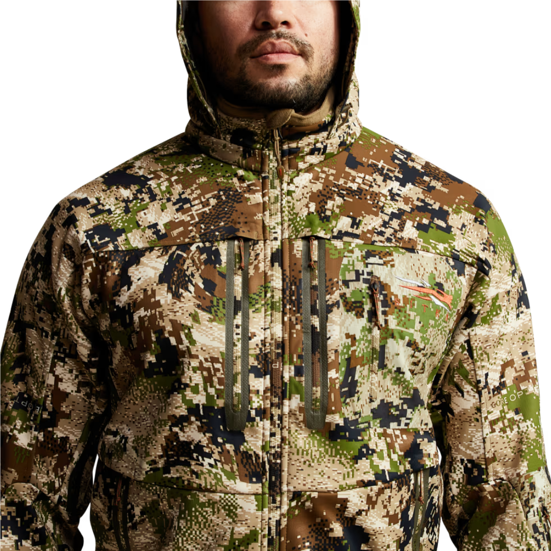 GORE OPTIFADE Concealment Subalpine Jetstream Jacket for Men – Windproof & Weather-Resistant Hunting Jacket