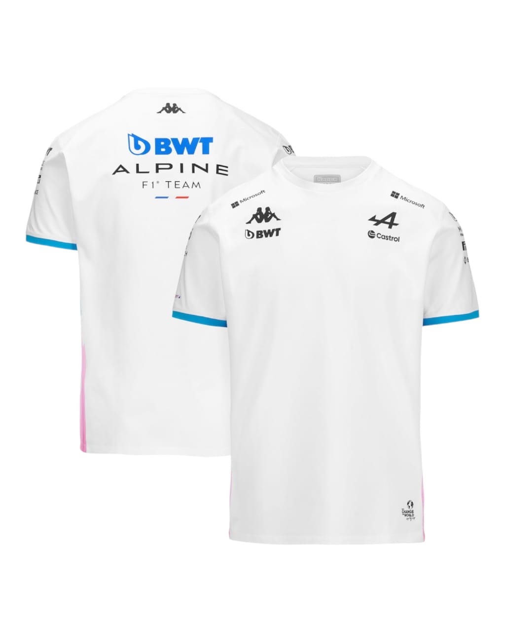 Alpine F1 Team BWT 2024 T-Shirt - White F1 RACE GEARS