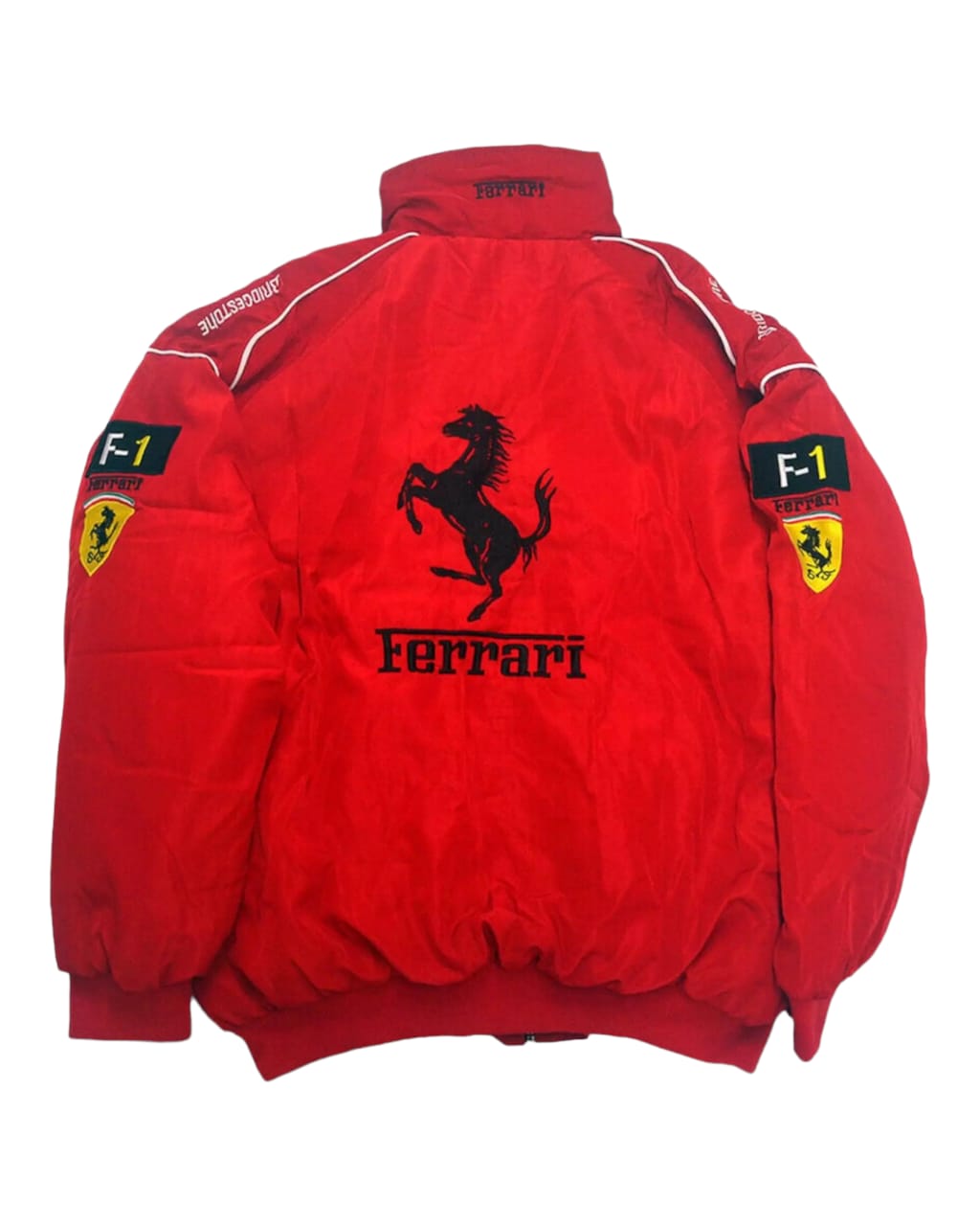 Vintage Ferrari Racing Stylish Winter F1 Jacket My Store