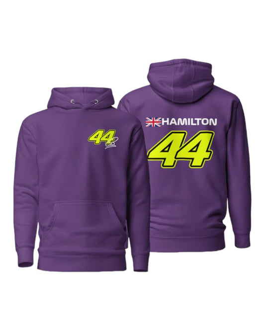 F1 Lewis Hamilton 44 fleece Hoodie F1 RACE GEARS