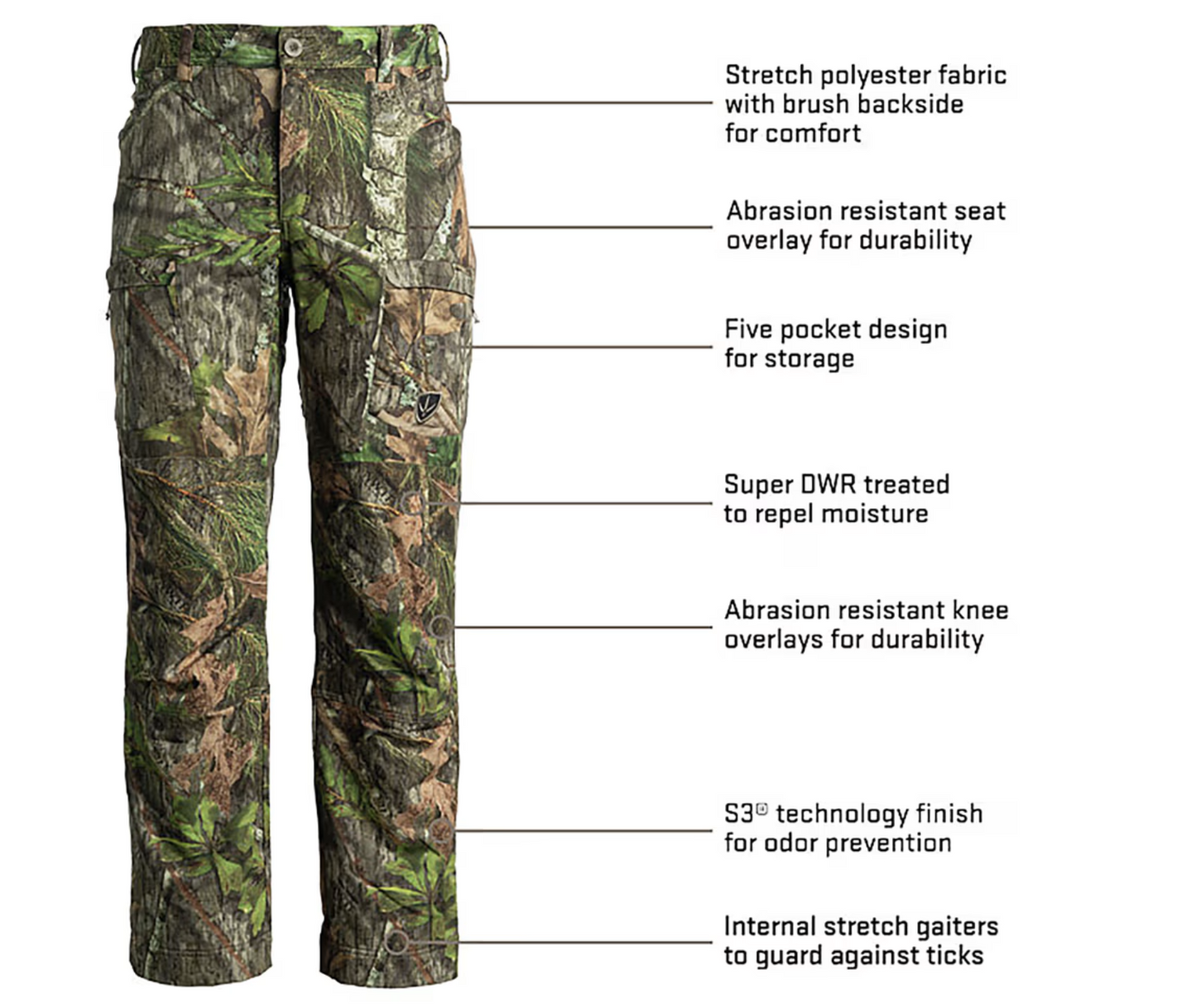 Finisher Turkey Hunting Pants for Men